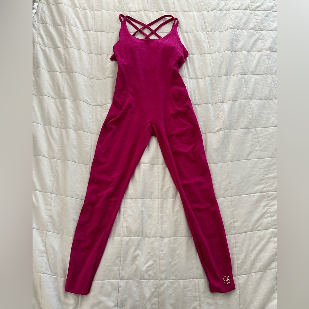 Bombshell Pink strappy bodysuit - Picture 6 of 6